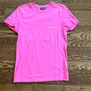 Jacquemus t- shirt 100% organic cotton